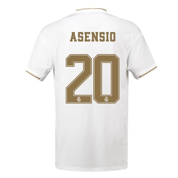 Camiseta Real Madrid NO.20 Asensio 1ª 2019/20 Blanco
